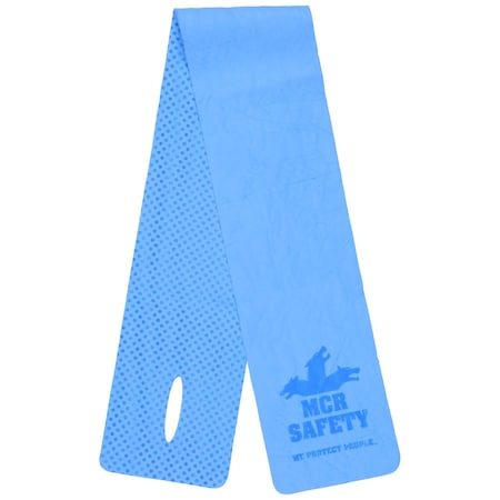 Mcr Safety Garments, Blue PVA Cooling Neck Wrap - 30''L x 4'' W CGNW03